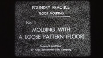 Molding with a Loose Pattern Floor