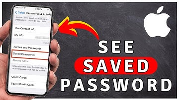 How to See SAVED PASSWORDS On iPhone | iPhone Tutorial
