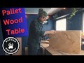 Pallet wood herringbonetable workshopbanterchallenge