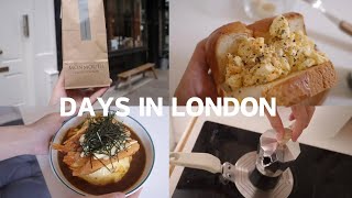 倫敦一週Vlog🇬🇧：買了摩卡壺！日式炸蝦、麻婆豆腐、韓國城半日遊🍗🇰🇷