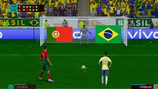 FIFA 23 - PORTUGAL VS BRAZIL | RONALDO VS NEYMAR | FINAL WORLD CUP QATAR 2022