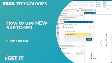 How to use NEW SKETCHER | Siemens NX