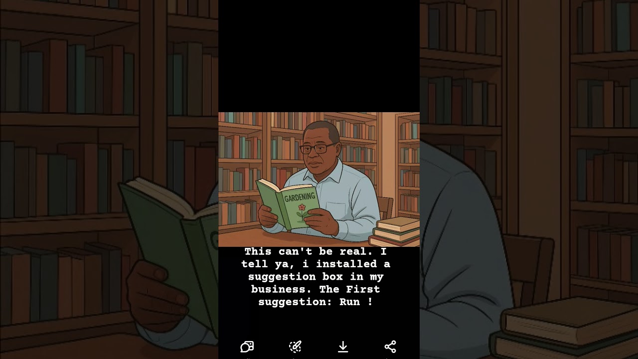 Golden Years Humour # I get no respect in my business.