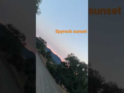 Spyrock ( Laytonville California) sunset timelaps