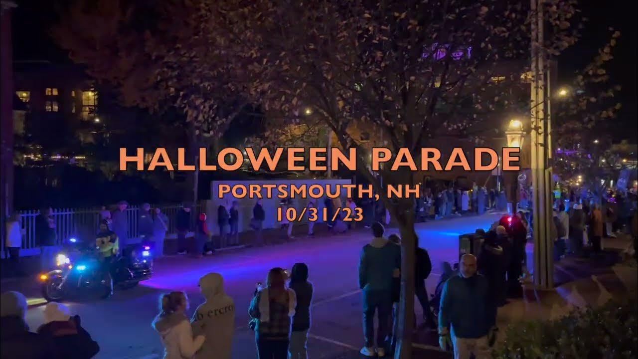 2023 Halloween Parade Portsmouth, NH YouTube