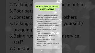 Celebrity THINGS THAT MAKE YOU UNATTRACTIVE Net Worth