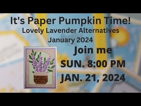 Paper Pumpkin January 2024 Alternatives - YouTube