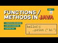 Java Functions/Methods | Learn Method Declaration, Definition &amp; call | User-Defined vs Predefined.