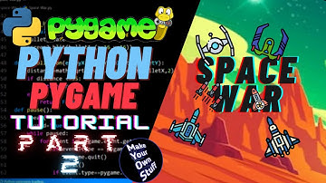 Python Tutorial | Python Game using Pygame | Game | for Beginners | Space War EP:2