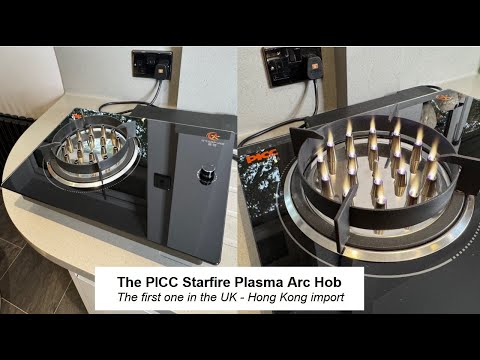 PICC Starfire Plasma Arc Hob Review - An Electric Kitchen Hob That Looks Like Gas - First in the UK