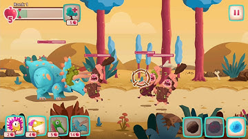 Dino Bash | Level 11 | Dinosaurs v Cavemen Tower Defense Wars