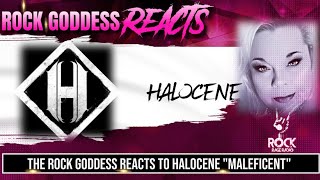 COOL!!! THE Rock Goddess REACTS to Halocene - Maleficent (Official Music Video)