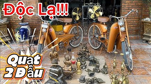 Quạt đồng xưa _ Tượng đồng xưa _ Cặp Hạc Đồng Xưa . Tối 30/7 #đồcổcầnthơ #đồcổ 