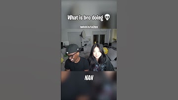 What is bro doing 💀