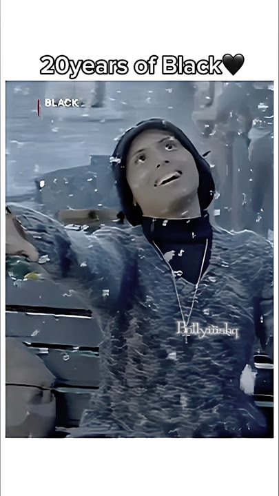 20years of Black✨😭🖤 #RaniMukherjee #amitabhbachchan