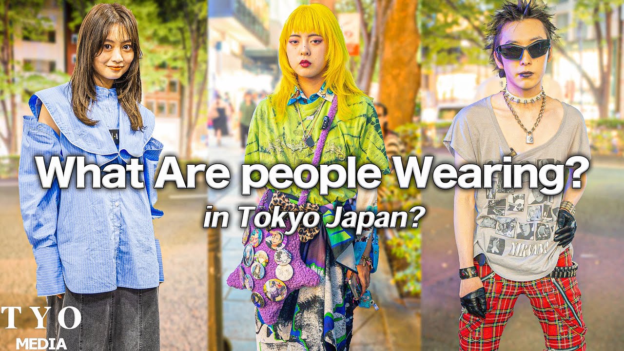 What Are People Wearing in Tokyo, Japan - YouTube