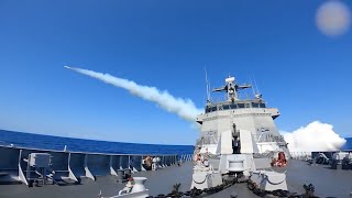 필리핀 해군, &#39;해성&#39; 함대함 미사일로 중국산 유조선 격침 훈련