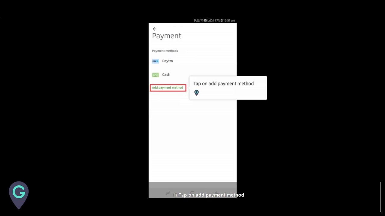 Myguide How To Add Payment Method In Uber Eats Youtube