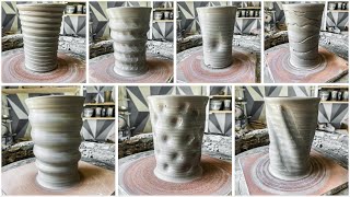 ALTERING POTTERY - 7 different ways on the WHEEL!