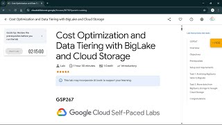 Cost Optimization and Data Tiering with BigLake and Cloud Storage | #qwiklabs | #GSP267 #CLI