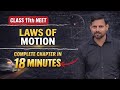 Laws of Motion Class 11 NEET: Full Chapter in 18 Minutes! 🚀