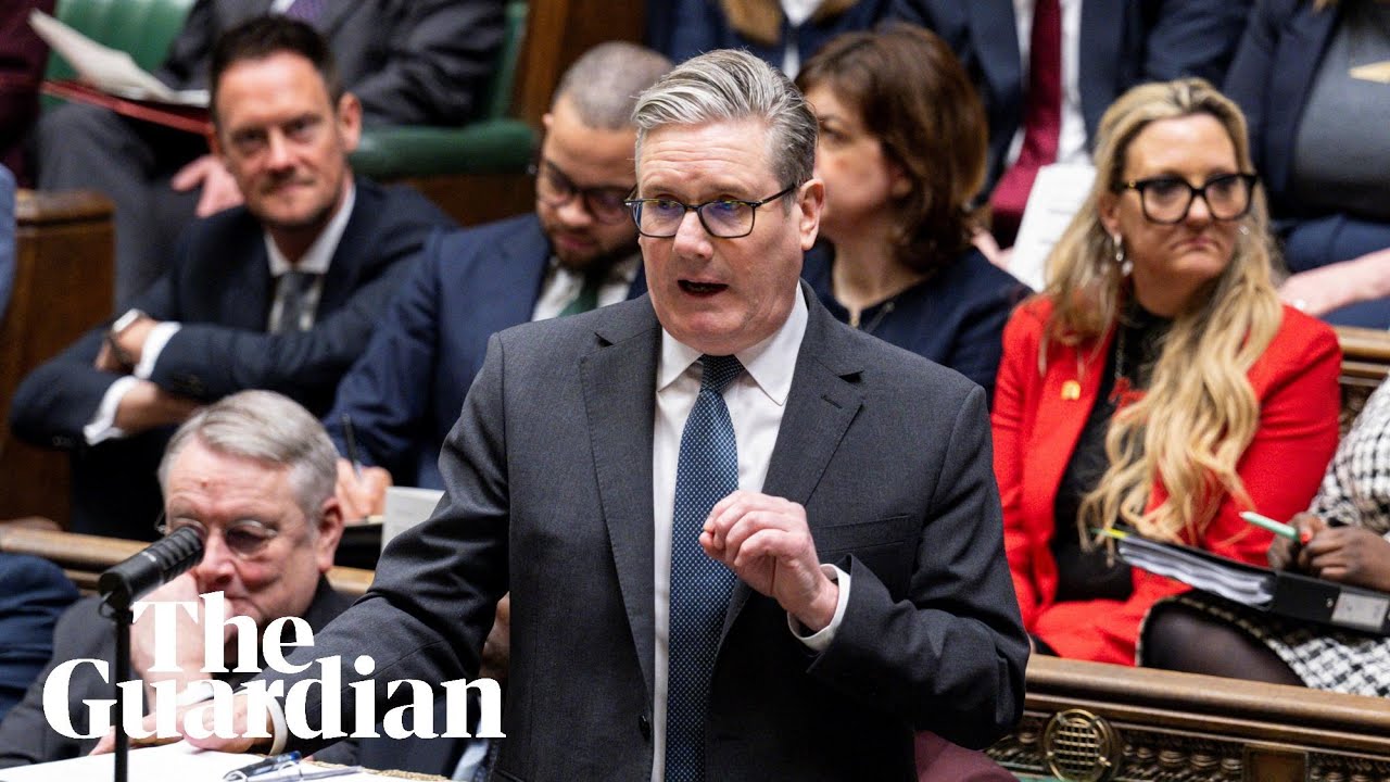 PMQs: Keir Starmer takes questions in parliament – watch live