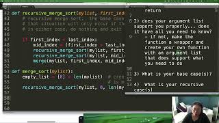 Recursion 02 : Example of how to write a recursive function