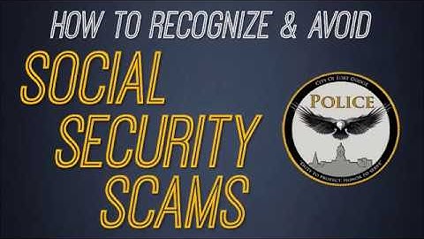 How to identify and avoid Social Security scams