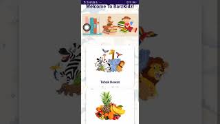 Running Aplikasi BarzKidz - UAS Mobile Programming Framework