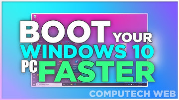 How to Make Your Windows PC Boot Faster. TOP 6 Method. #computechweb #windows10