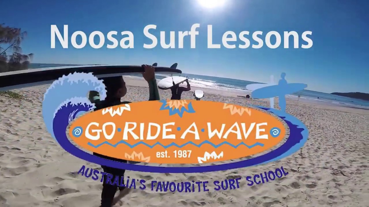 Go Ride A Wave Noosa Surf Lessons YouTube