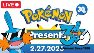 (LIVE REACTION) Pokemon Presents News 02.27.2026! Pokemons 30th Anniversary!