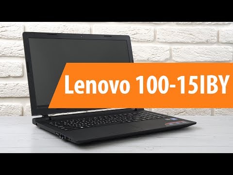 Распаковка Lenovo 100-15IBY / Unboxing Lenovo 100-15IBY