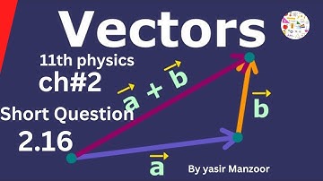 11th physics ch #2 short Question 2.16