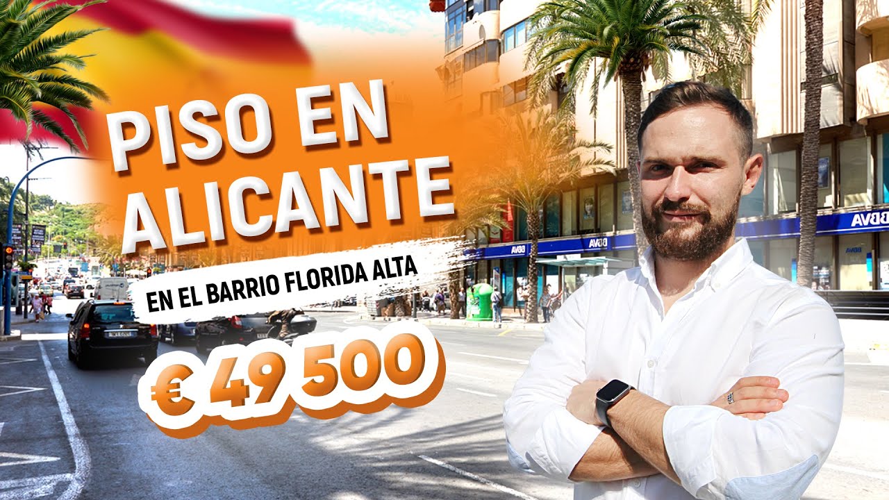 Viviendas en España. Piso en Alicante en el barrio Florida Alta