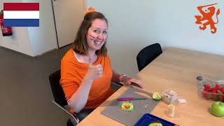 Koningsspelen activiteit 3: Fruit knutselen