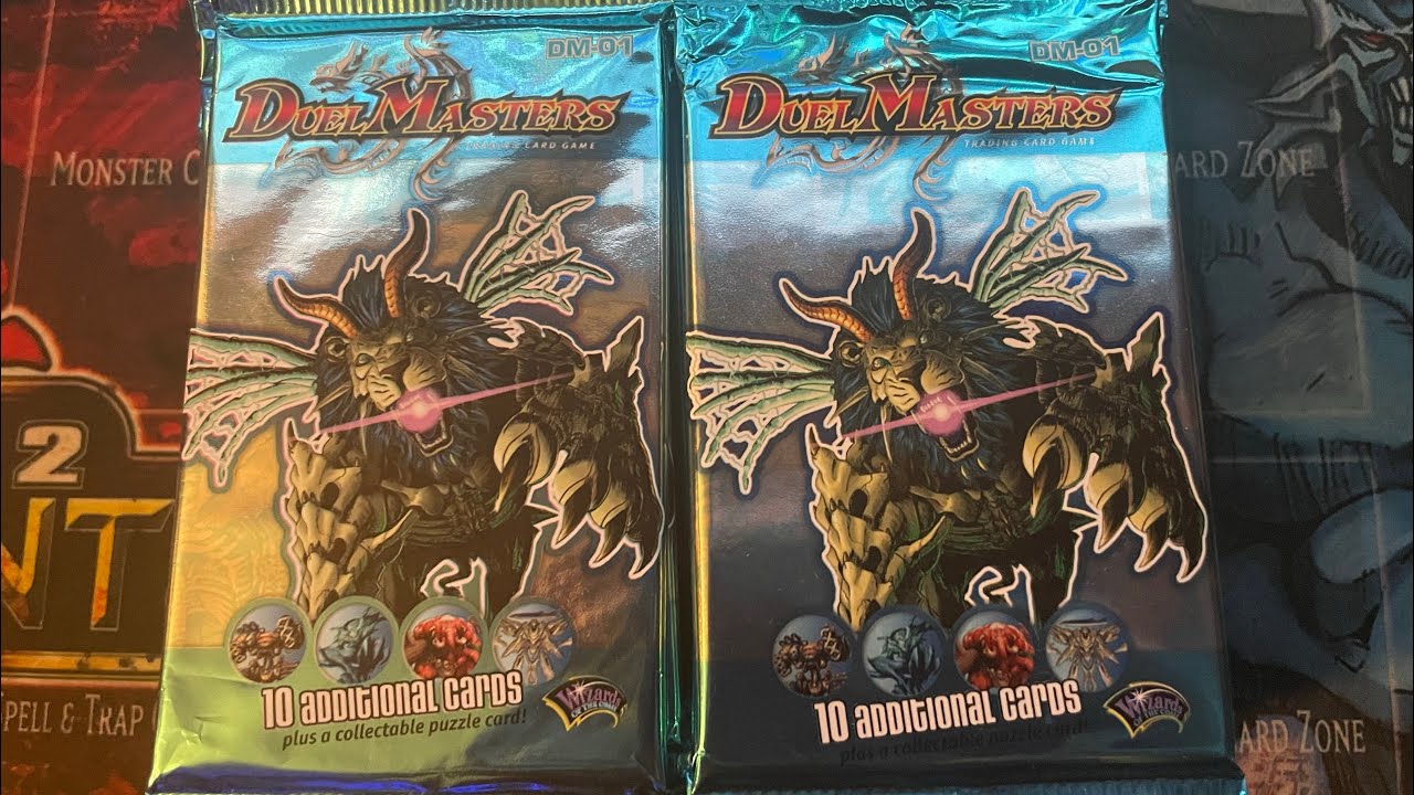 Duel Masters DM-01 Base Set 20 pack opening!!
