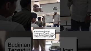 Budiman Sudjatmiko Tersudut di Forum?, Ucap “Anda Bukan Siapa-Siapa” ke Mahasiswa Pengkritik