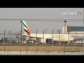 超大急ぎな成田空港 エミレーツカーゴと380の迫力ゴーアラウンド SKY GATE TV 2014.2.19