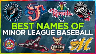 Celebrity Secrets of the TOP 20 Minor League Baseball Names Profile