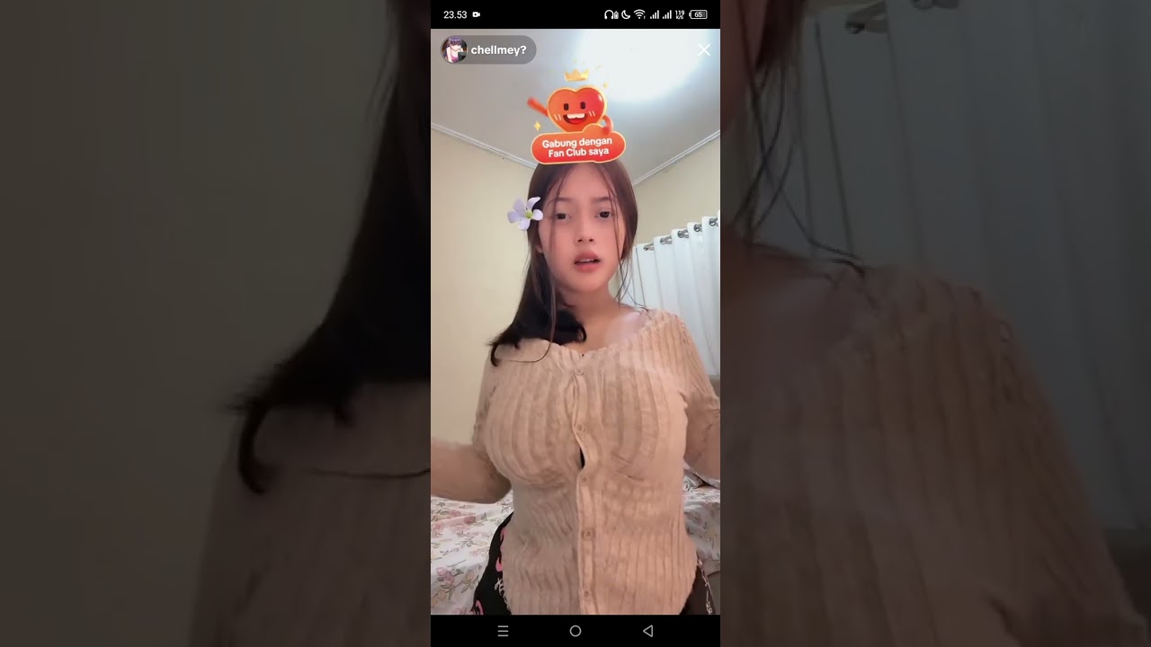 Chellmey Live Tiktok tobrut banget 