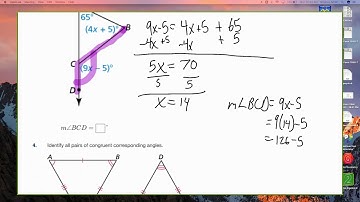 Geometry Ch. 5 Practice Test Answer Video