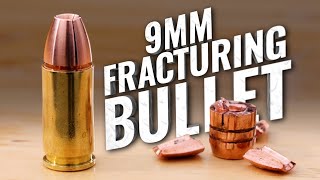 9mm Controlled Fracturing 115Grain Ultimate SelfDefense Bullet by Lehigh Defense  Slow Motion Gel