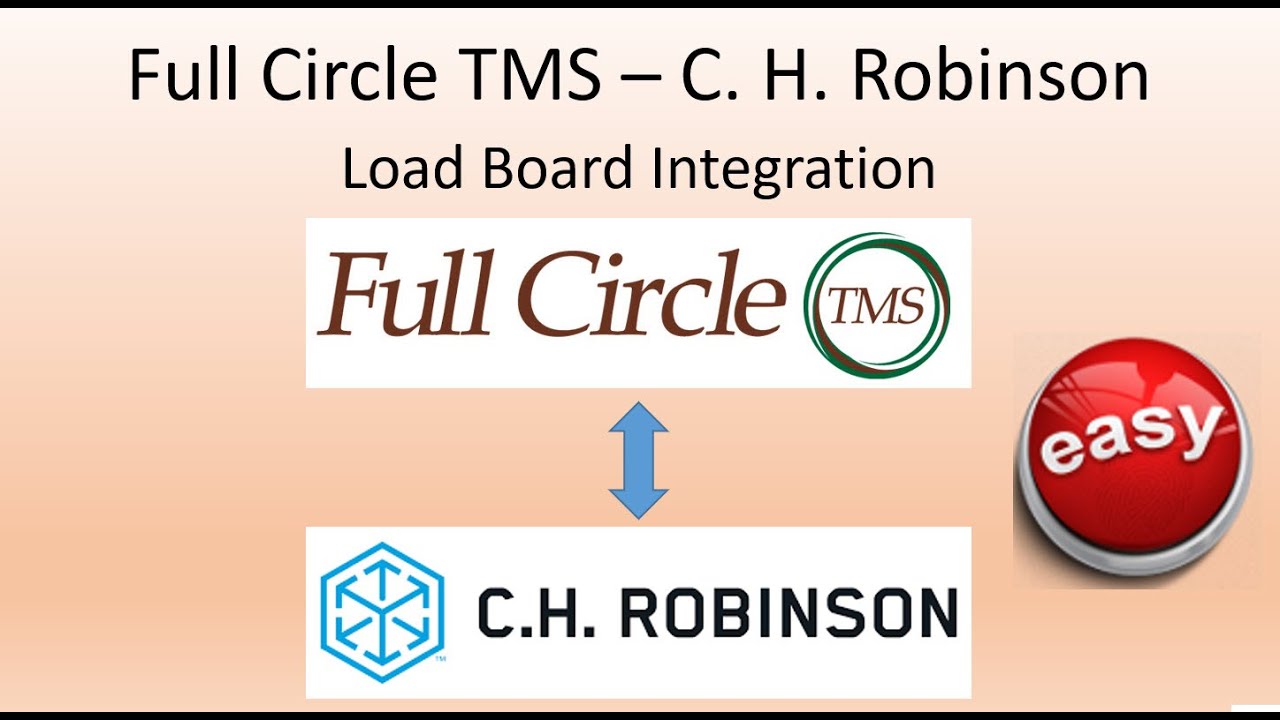 Full Circle TMS CHR Load Board Integration YouTube