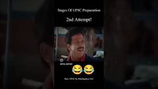 Stages Of UPSC Preparartion😂🔥 | Raw UPSC by Panchajanya IAS