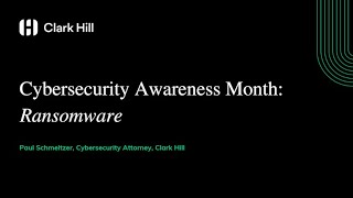 Cybersecurity Awareness Month: Ransomware