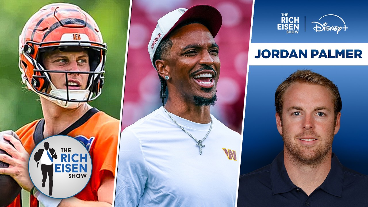 QB Guru Jordan Palmer on Burrow’s Mindset & Jayden Daniels’ LSU #5 Controversy | The Rich Eisen Show
