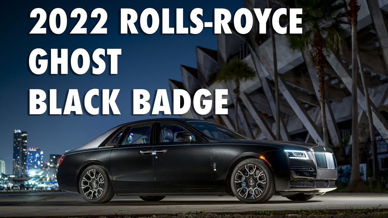 2022 ROLLS-ROYCE GHOST BLACK BADGE - 0-60 Speed Runs / Handling Tests / Night Cruise
