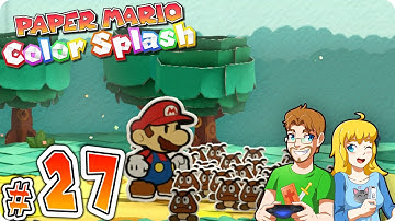Paper Mario Color Splash Gameplay Walkthrough Part 27 Sacred Forest
