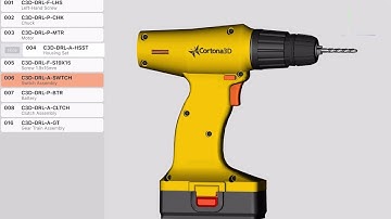 Cortona3D Viewer for iOS - Outline Selection mode